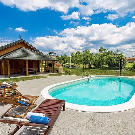 V'S Place - Wooden House With Heated Pool And Outdoor Sauna Otočac Exterior foto